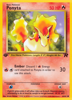 Ponyta Team Rocket #64