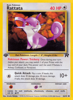Rattata Team Rocket #66