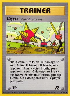 Digger Team Rocket #75