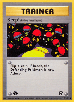 Sleep! Team Rocket #79