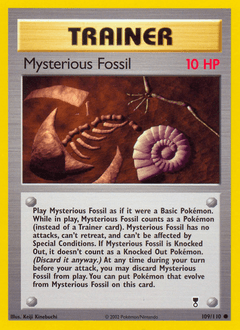 Mysterious Fossil Legendary Collection #109