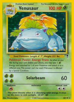 Venusaur Legendary Collection #18
