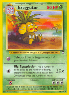 Exeggutor Legendary Collection #23