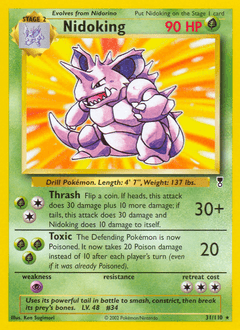 Nidoking Legendary Collection #31