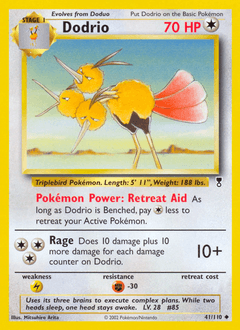 Dodrio Legendary Collection #41