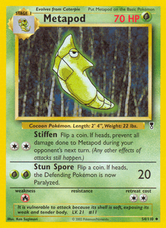 Metapod Legendary Collection #54