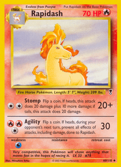 Rapidash Legendary Collection #60