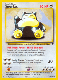 Snorlax Legendary Collection #64