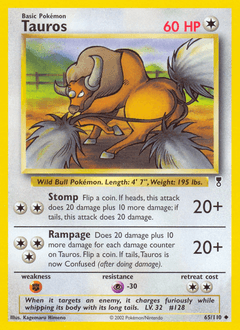 Tauros Legendary Collection #65