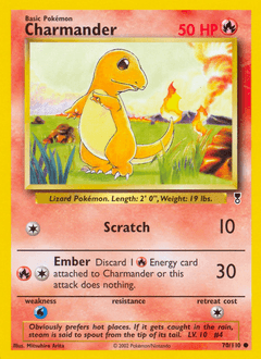 Charmander Legendary Collection #70