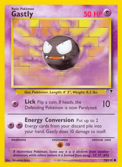 Gastly Legendary Collection #76