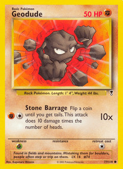 Geodude Legendary Collection #77