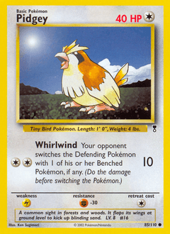 Pidgey Legendary Collection #85