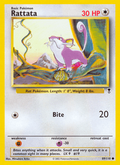 Rattata Legendary Collection #89