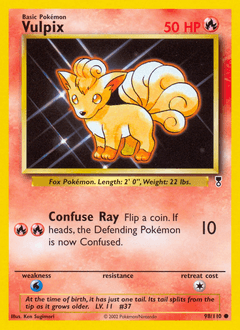 Vulpix Legendary Collection #98