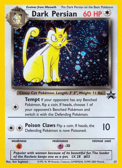 Dark Persian Wizards Black Star Promos #17