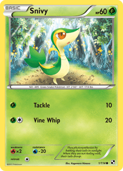 Snivy Black & White #1