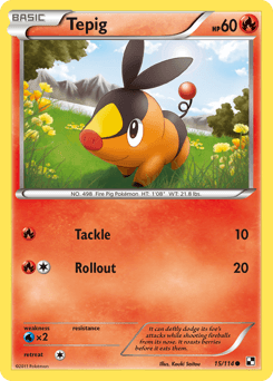 Tepig Black & White #15
