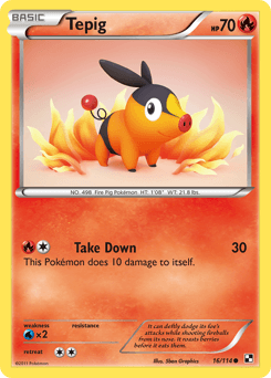 Tepig Black & White #16