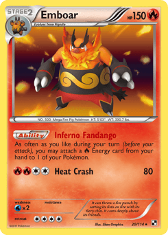 Emboar Black & White #20