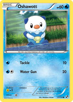 Oshawott Black & White #27