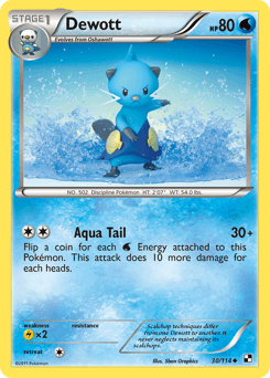 Dewott Black & White #30