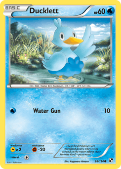 Ducklett Black & White #36