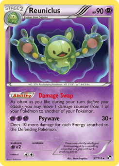 Reuniclus Black & White #57