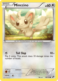 Minccino Black & White #88