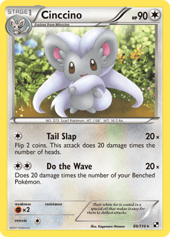Cinccino Black & White #89