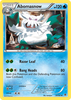 Abomasnow Plasma Blast #26