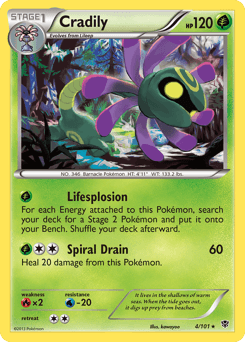 Cradily Plasma Blast #4