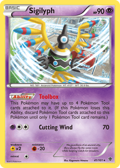 Sigilyph Plasma Blast #41