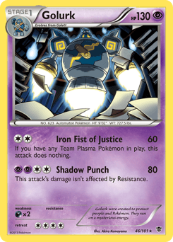 Golurk Plasma Blast #46