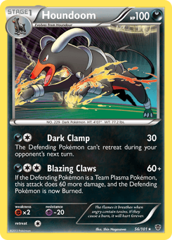 Houndoom Plasma Blast #56
