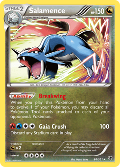 Salamence Plasma Blast #64