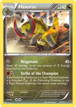 Haxorus Plasma Blast #69