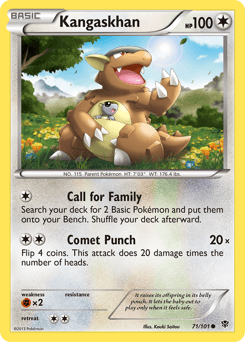 Kangaskhan Plasma Blast #71