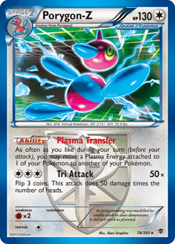 Porygon-Z Plasma Blast #74
