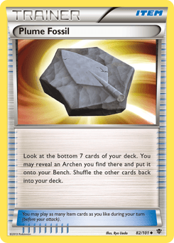 Plume Fossil Plasma Blast #82