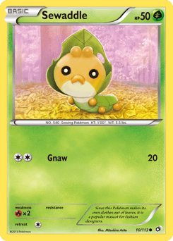 Sewaddle Legendary Treasures #10