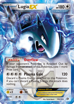 Lugia-EX Legendary Treasures #102