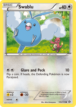 Swablu Legendary Treasures #103