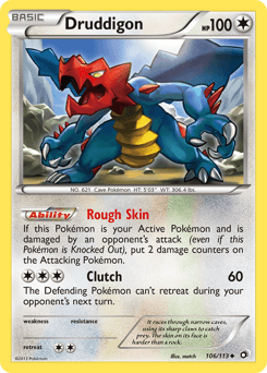 Druddigon Legendary Treasures #106