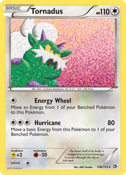 Tornadus Legendary Treasures #108