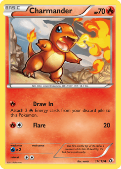 Charmander Legendary Treasures #17