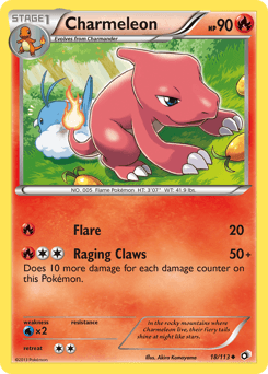 Charmeleon Legendary Treasures #18