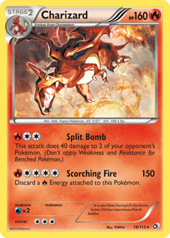 Charizard Legendary Treasures #19