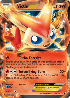 Victini-EX Legendary Treasures #24