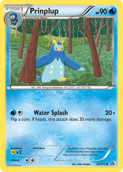 Prinplup Legendary Treasures #34